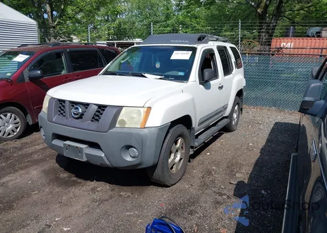 2006 Nissan Xterra S из США, поврежденный, VIN 5N1AN08W66C542611